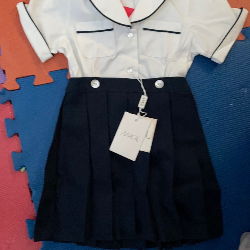 Brand new girls sailor outfit by  Italian designer magil